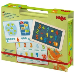 HABA 1, 2 Numbers & You Magnetic 158 Piece Game Box< Lacing Toys + Motor Skills
