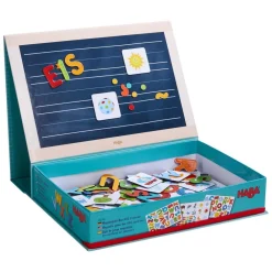 HABA Abc Expedition 147 Piece Game Box< Travel + Magnetic Games