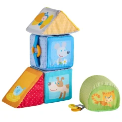 HABA Animal Discovery Cubes< Plush Baby Toys