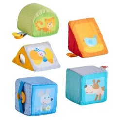 HABA Animal Discovery Cubes< Plush Baby Toys