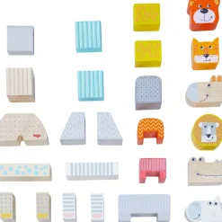 HABA Animal Parade Blocks< Wooden Building Blocks