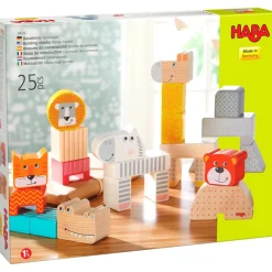 HABA Animal Parade Blocks< Wooden Building Blocks