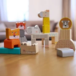 HABA Animal Parade Blocks< Wooden Stacking Toys & Arranging Games