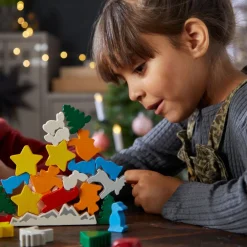 HABA Animal Upon Animal Christmas Stacking Game< Family Games
