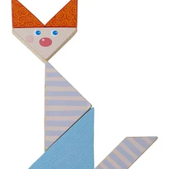 HABA Arranging Game Funny Faces Tangram Wooden Tiles< Arranging Games