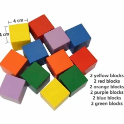 HABA Baby'S First Wood Basic Blocks< Wooden Building Blocks