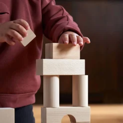 HABA Basic Building Blocks 60 Piece Large Starter Set< Shape Sorters + Stacking Toys