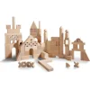 HABA Basic Building Blocks 102 Piece Extra Large Wooden Starter Set< Shape Sorters + Stacking Toys