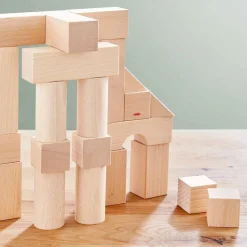 HABA Basic Building Blocks 26 Piece Starter Set< Shape Sorters + Stacking Toys