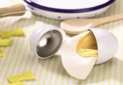 HABA Biofino Fried Egg With Shell Soft Play Food< Pretend Play Food