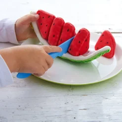 HABA Biofino Watermelon Soft Play Food< Pretend Play Food