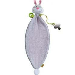HABA Bunny Lovey Baby Blankie< Plush Baby Toys