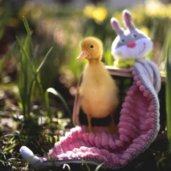 HABA Bunny Lovey Baby Blankie< Plush Baby Toys