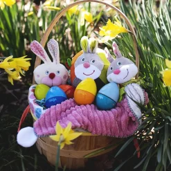 HABA Bunny Lovey Baby Blankie< Plush Baby Toys