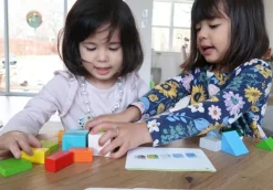 HABA Chromatix 3D Arranging Game Wooden Building Blocks< Arranging Games