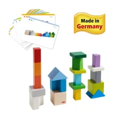 HABA Chromatix 3D Arranging Game Wooden Building Blocks< Wooden Building Blocks