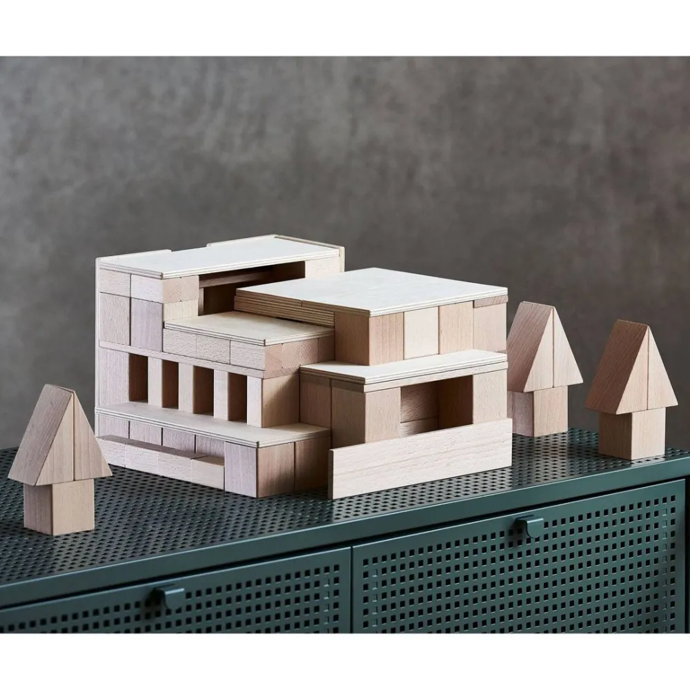 HABA Clever Up! Building Block System 4.0< Wooden Building Blocks