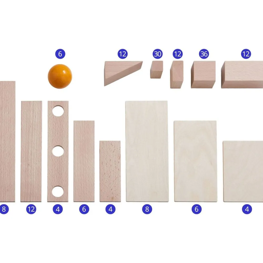 HABA Clever Up! Building Block System 4.0< Wooden Building Blocks