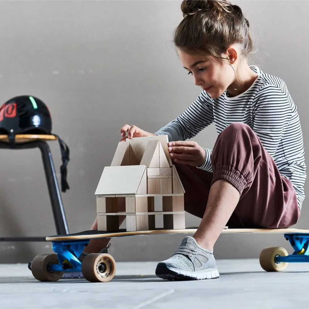 HABA Clever Up! Building Block System 4.0< Wooden Building Blocks