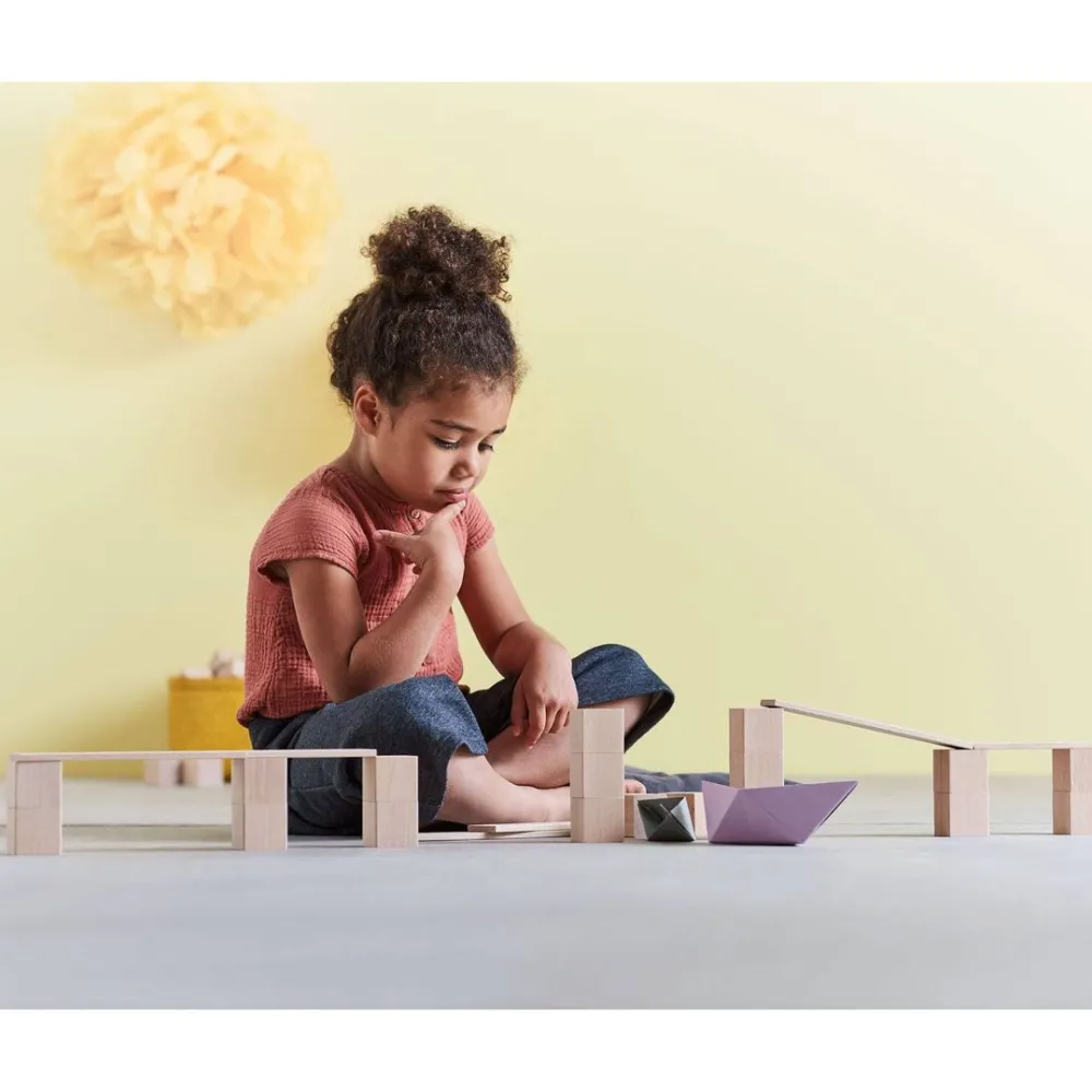 HABA Clever Up! Building Block System 3.0< Wooden Building Blocks
