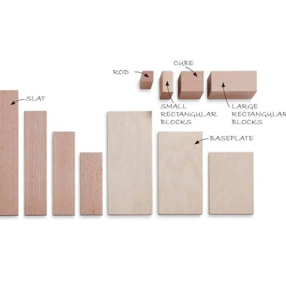 HABA Clever Up! Building Block System 3.0< Wooden Building Blocks