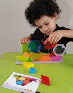 HABA Color Crystals 15 Piece Stacking Game< Arranging Games