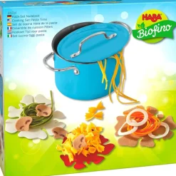 HABA Cooking Set Pasta Time Play Food Set< Pretend Play Food