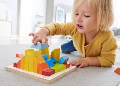 HABA Creative Stones 3D Wooden Arranging Blocks< Arranging Games