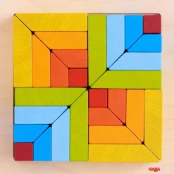 HABA Creative Stones 3D Wooden Arranging Blocks< Wooden Stacking Toys & Arranging Games