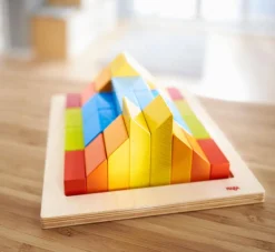 HABA Creative Stones 3D Wooden Arranging Blocks< Wooden Stacking Toys & Arranging Games