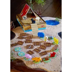 HABA Critter Cruise Cooperative Game< Matching + Memory Games