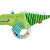 HABA Crocodile Rattle With Removable Teething Ring< Grasping + Teething Toys
