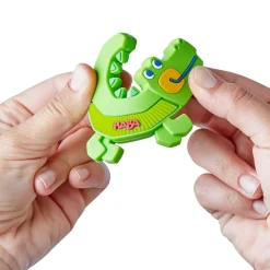 HABA Crocodile Silicone Teething Toy< Grasping + Teething Toys