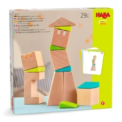 HABA Crooked Towers Wooden Blocks< Arranging Games