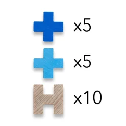 HABA 3D Aerius Wooden Stacking Game< Shape Sorters + Stacking Toys