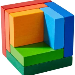 HABA 3D Rainbow Cube Arranging Game< Arranging Games