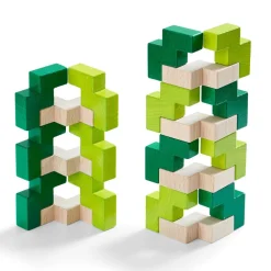 HABA 3D Viridis Wooden Stacking Game< Wooden Building Blocks