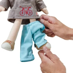 HABA Doll Lian With Hoodie< Plush Dolls