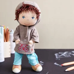 HABA Doll Lian With Hoodie< Doll Clothes + Accessories