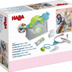 HABA Doll Sized Doctor Play Set< Doll Clothes + Accessories