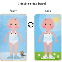 HABA Dress Me Threading & Lacing Game< Lacing Toys + Motor Skills