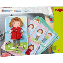 HABA Dress Me Threading & Lacing Game< Lacing Toys + Motor Skills