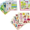 HABA Dress-Up Doll Lilli Magnetic Game< Travel + Magnetic Games