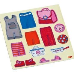 HABA Dress-Up Doll Lilli Magnetic Game< Travel + Magnetic Games