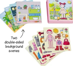 HABA Dress-Up Doll Lilli Magnetic Game< Magnetic Games