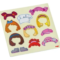 HABA Dress-Up Doll Lilli Magnetic Game< Lacing Toys + Motor Skills