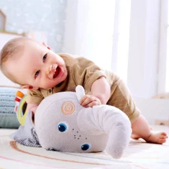 HABA Elephant Discovery Pillow< Plush Baby Toys