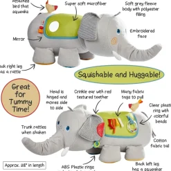 HABA Elephant Discovery Pillow< Plush Baby Toys