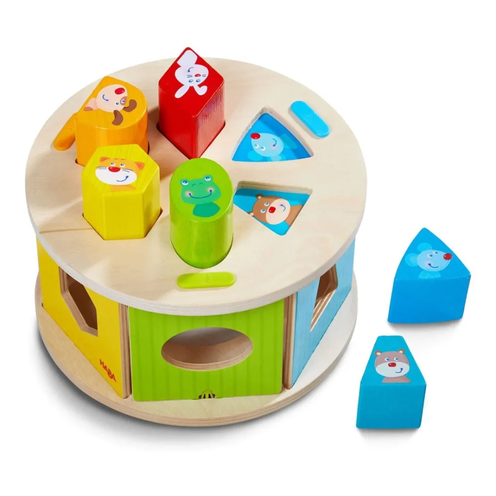 HABA Favorite Animals Sorting Box< Wooden Stacking Toys & Arranging Games