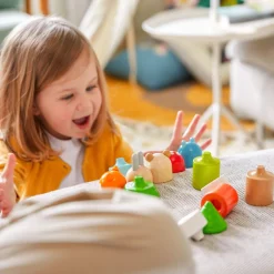 HABA Forest Animals Wooden Stacking Toy< Dexterity Games
